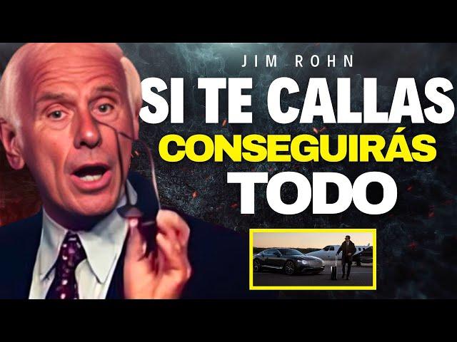 "CÁLLATE y  ACTÚA COMO SI FUERA EL MEJOR, NADIE ES MEJOR QUE TÚ - Jim Rohn | IMPERIO DE RIQUEZA