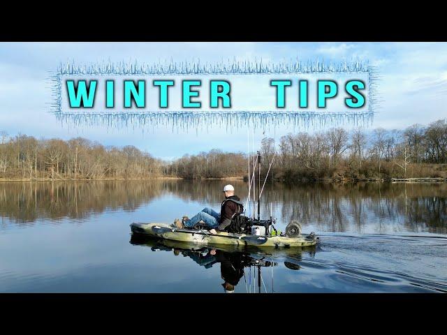 Tips to catch MORE winter BASS - Kayak fishing in my Hobie Outback