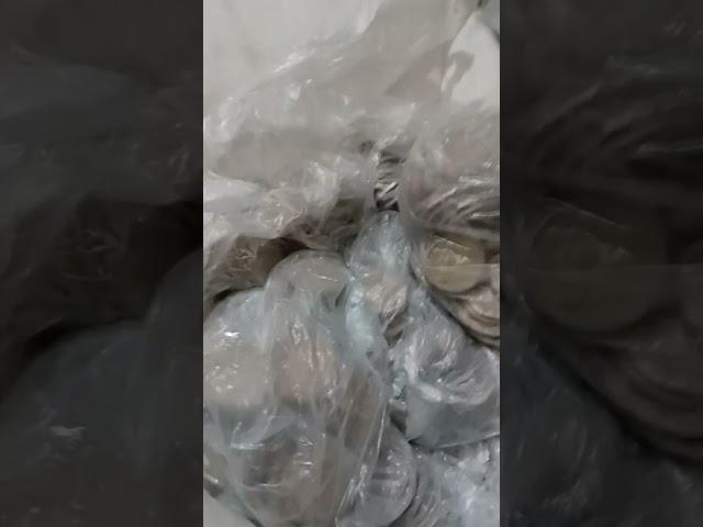 My coins leftover collection from 2016 guess how much.