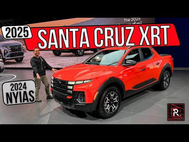 The 2025 Hyundai Santa Cruz XRT Is A More Rugged Lifestyle Crossover Truck