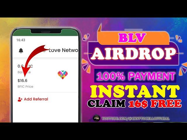 16$ Free Airdrop | Today Crypto Airdrop | Instant Withdraw Airdrop | New Crypto Loot | Earn Money