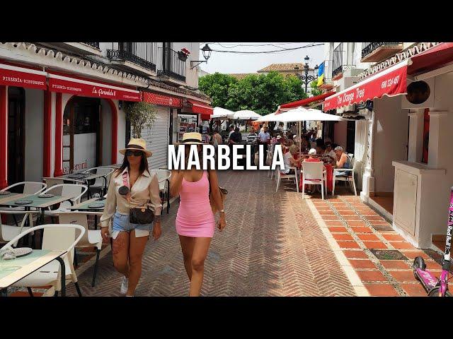 4K Marbella  Spain - Walking Tour 2023 | Costa del Sol 2023