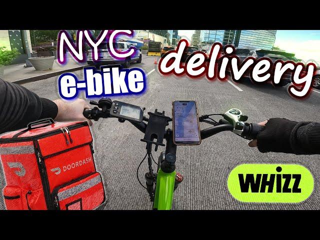 Manhattan E-bike Food Delivery - Whizz (October '23)