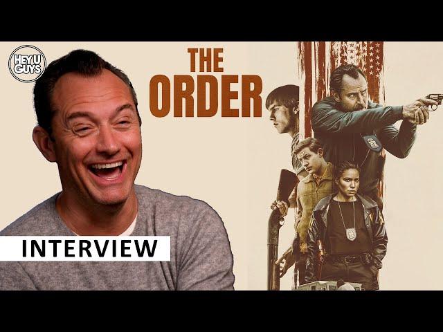 Jude Law on The Order, the difference Justing Kurzel made, the '80s setting & love for The Holiday