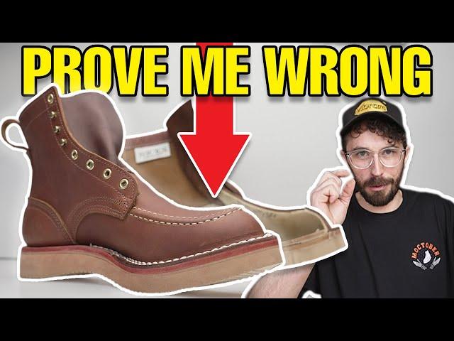 Nicks Boots Just Made The Best Moc Toe In The World - (CUT IN HALF)