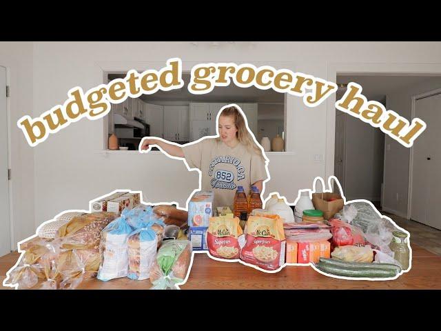 Budgeted Grocery Haul | Price Details + Advice for Taking Kids on Errands