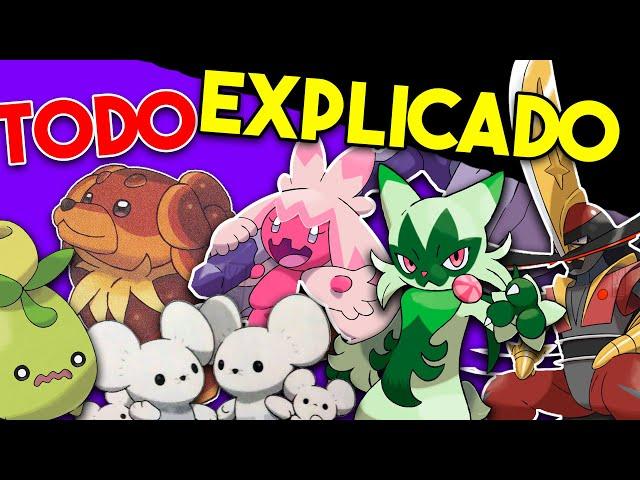 TODOS LOS POKEMON DE PALDEA EXPLICADOS - Pokemon Escarlata y Púrpura