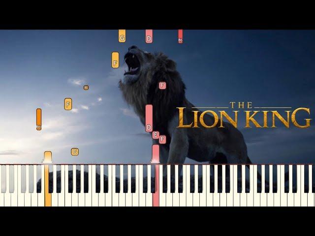 Remember - Hans Zimmer (The Lion King) | Piano Tutorial (Synthesia)