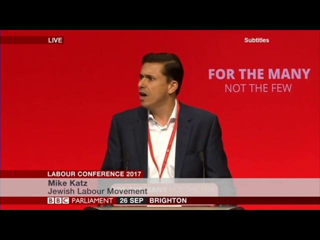 Mike Katz speech to Labour Party Conference