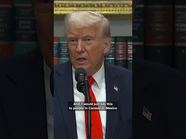 Pres. Trump on Mexico and Canada tariffs - WPMI NBC 15