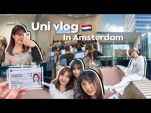 first week of uni | University of Amsterdam   living the dutch student life