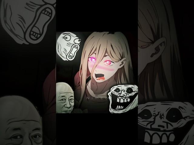  Power sus #trollface #anime #edit #shorts