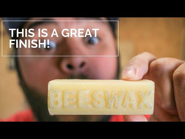 How I apply a beeswax finish.