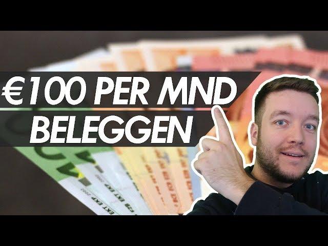 €100 per maand beleggen - Van €100 p/m naar €550.000 vermogen