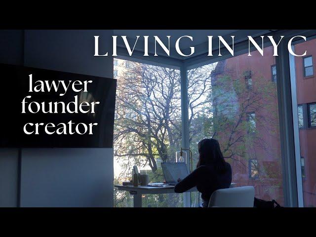 LAWYER DIARIES | my top productivity tips as an entrepreneur living in NYC