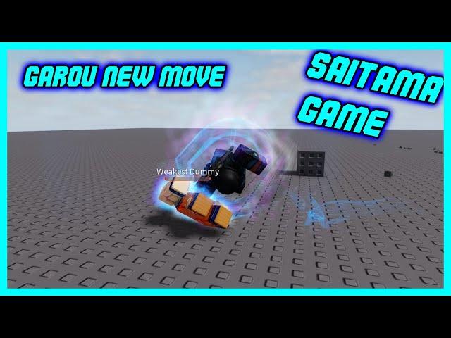 Roblox Saitama Game Garou New Move