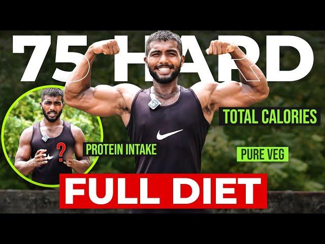 Full Day Diet  | Veg Diet | 75 Hard Challenge | Ankit Baiyanpuria