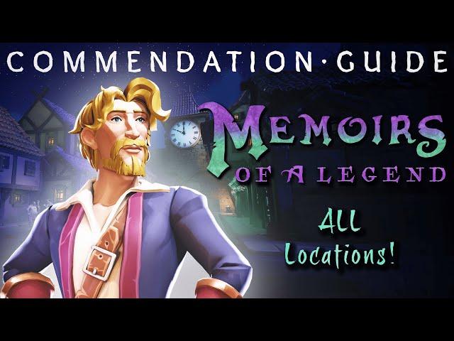 All Memoir Spots for The Journey to Mêlée Island (Memoirs of a Legend, Vol. I) | Sea of Thieves