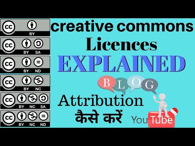 Creative Commons: Explained | How to use creative commons license - images & videos