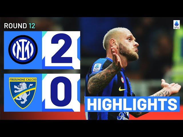 INTER-FROSINONE 2-0 | HIGHLIGHTS | Dimarco scores contender for Puskas award | Serie A 2023/24