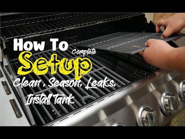 How To Setup Gas Grill First Time Easy Simple