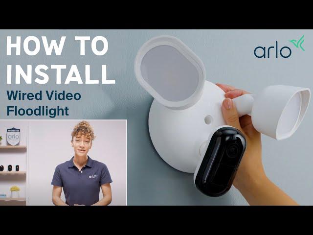 How to Install Arlo Wired Video Floodlight | DIY All Weather Security Floodlight Cam