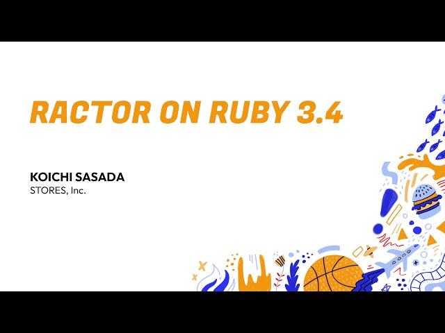 RubyConf 2024 Ractor on Ruby 3.4 by Koichi Sasada