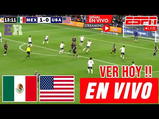 México vs. Estados Unidos en vivo, Donde Ver, A Que Hora Juega México vs. EE.UU. Amistoso 2024 hoy