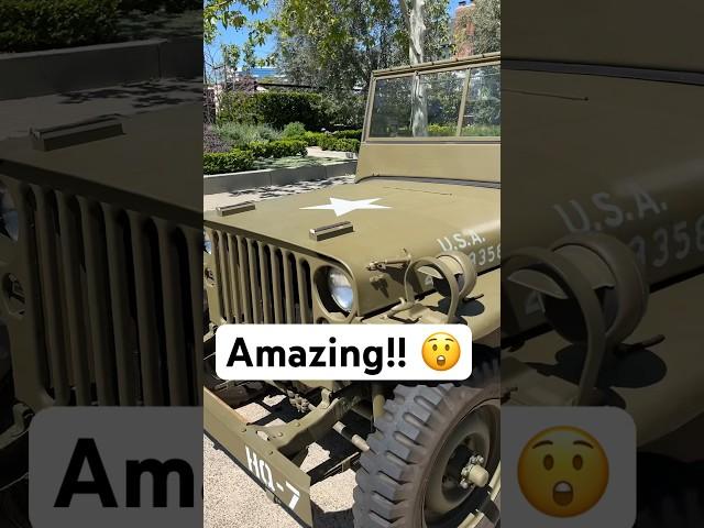 Army Jeep Features Your Car Doesn’t Have