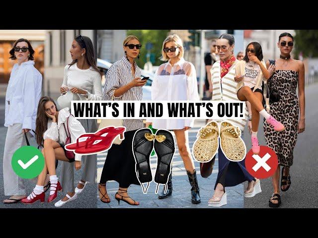 Top Summer 2024 Shoe Trends – What’s IN and What’s OUT!