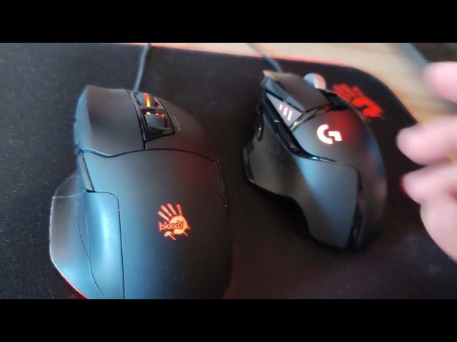 A4 Tech W70 Max vs Logitech G502 Hero user basic review