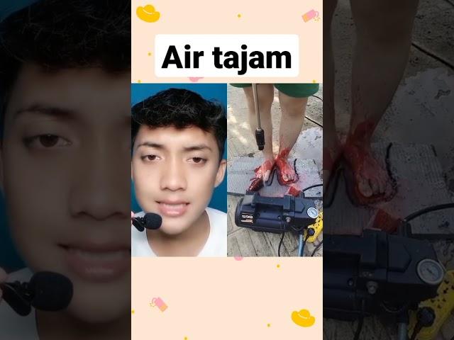 air tajam bikin berdarah‼️#shorts #viral