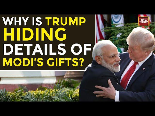 Donald Trump Failed To Disclose Gifts Worth Almost Rs40 Lakh  From India Given By PM Modi, CM Yogi