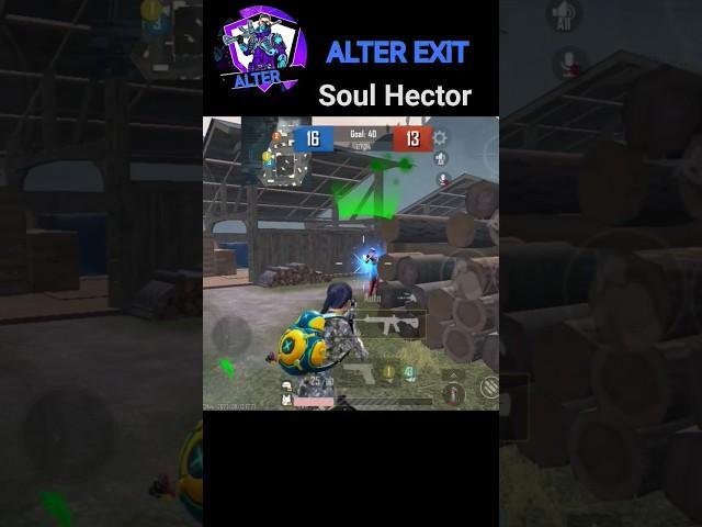 soul Hector vs ALTERXEXIT #tdm#shorts#ytshort #bgmi #1k @BGMI