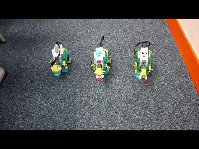 Carrera de AT-AT con scratch y Lego Wedoo