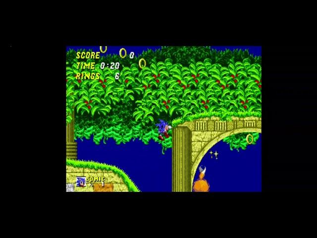 Sonic 2 Beta - Game Over