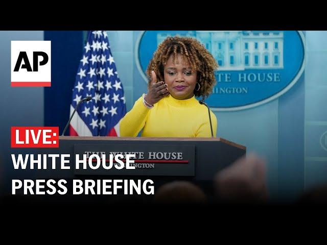 White House press briefing: 1/10/25