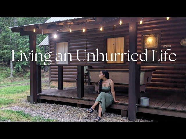 Living an unhurried life | SLOW LIVING + MINIMALISM 