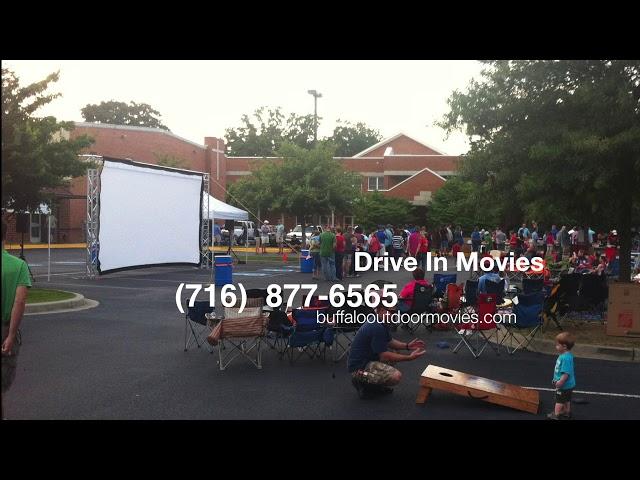 Outdoor Movie Rental Drive In Movie