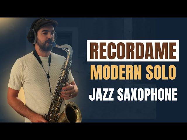  Recordame – Jazz Saxophone Solo
