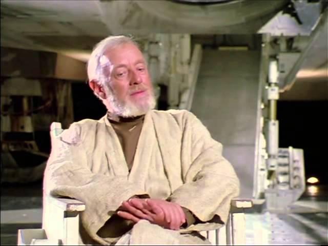 Alec Guiness talks Star Wars