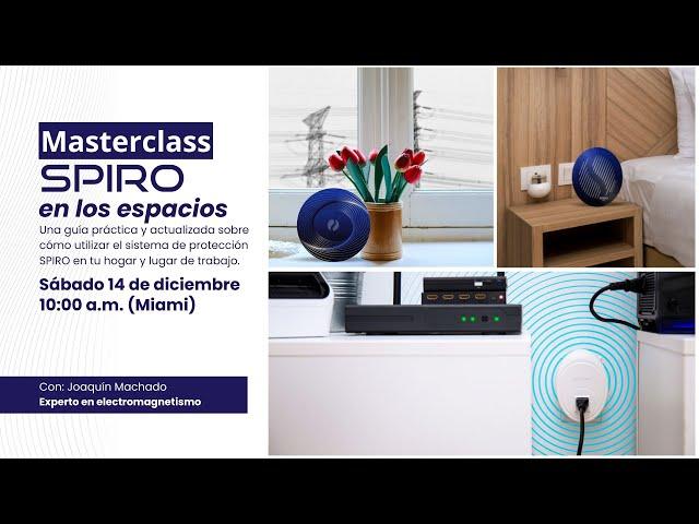 Masterclass - SPIRO en los espacios