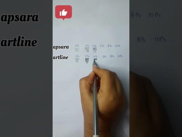 apsara pencil ️ Vs Artline pencil ️ cheapest pencil comparison #apsara #artline #tutorial #draw