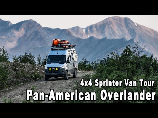 Pan-American Overland Traveler Gives a Tour of a Custom-Built Sprinter 4x4 and shows most used mods.