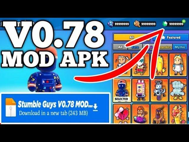 Stumble Guys Mod Menu V 0.78| Stumble Guys Mod Apk 2024| Stumble Guys Hack | Stumble Guys Mod Menu