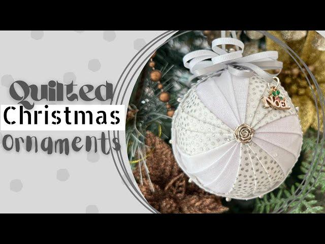 Qui Christmas Ornament | No Sew Fabric Ornament | Windmill Pattern