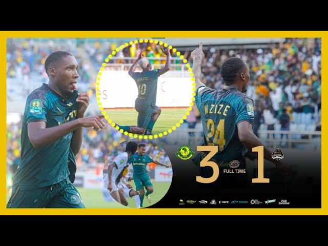 HIGHLIGHTS: YANGA 3 - 1 TP MAZEMBE| CLEMENT MZIZE NA AZIZ KI WALIVYOMALIZA SHUGHULI KWA MKAPA.