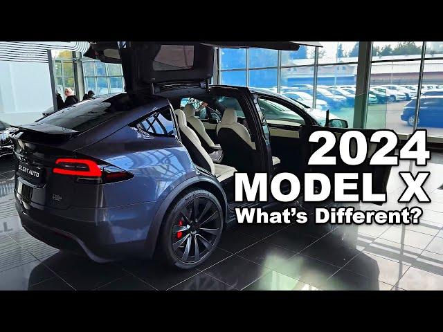 New 2024 Tesla Model X Plaid Review! With Interior Enhancements And More