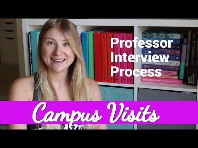 What Campus Visits are Like! | Assistant Professor Interview Process //Olivia Simone PhD