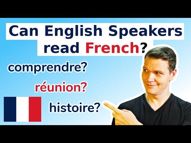 English Speakers Attempting to Read French (▶With NO previous study◀)